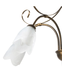 LAMPADARIO 5 LUCI ONLI "ODINO" BRONZO E14